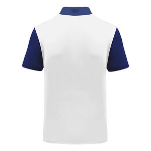 เสื้อโปโลสำหรับผู้ชายขนาดใหญ่พิเศษผ้าคอตตอนโพลีเอสเตอร์แห้งเร็วสไตล์ลำลองผ้าเจอร์สีพื้นบริการ OEM โลโก้ตามสั่ง - Product Image 3