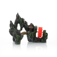 Nouveau Style Fish Tank Rocaille Aménagement Paysager Résine Décoration Paysage Aquarium Artisanat Creative Ornement Artificiel Fish Tank Paysage