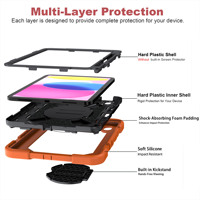 Vente en gros Nouvelle arrivée Étui de protection robuste antichoc pour tablette pour iPad 10e génération 2022 pour iPad 11e génération 2025 A16