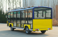 Bus électrique haute performance stable et durable de 23 places avec moteur de 15-20 kW et autonomie de 80-100 km pour les excursions touristiques