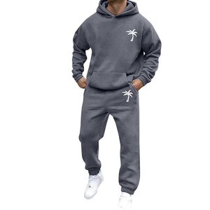 High Quality Hooded Maternity Tracksuit for Men Casual Wear Regular Fit Streetwear <b>Drop</b> Shoulder <b>Acid</b> Wash 100% Cotton - Product Image 4