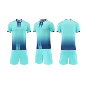 Hot Sale Top Design Custom Polyester Single Jersey Material Soccer Uniform - Product Image 4