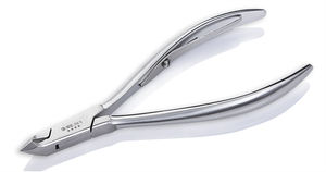 NGHIA OMI Ensemble manucure pédicure de luxe CB-101C pince à cuticules chromée en acier inoxydable de haute qualité en cuir de style mignon - Product Image 5