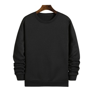 Modern Streetwear Pullover Men Sweat Shirts Thick Winter Warm Plain Sweat Shirt Comfortable Custom Logo Casual mencustom - Product Image 1
