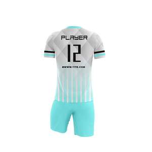 Camiseta de fútbol de sublimación completa de secado rápido personalizada, nuevo estilo, ropa deportiva, entrenamiento de equipos de fútbol, uniformes de fútbol personalizados, servicio OEM - Product Image 2