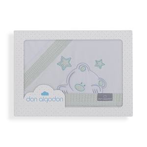 Juego de Ropa de Cama Viggo de 3 Piezas para Cuna, 100% Algodón, Técnica de Tejido con Diseño de Personajes - Product Image 1