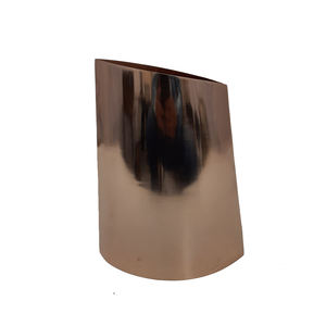 Vaisselle au design unique Vase à fleurs en métal décoratif en fer Finition noire pour la décoration de la maison et du mariage Vases en métal - Product Image 5