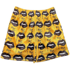 High Quality Manufacturer Sublimation All Over Print Polyester 5 Inch Double Layer Custom Youth <b>Men</b> Camo Mesh <b>Basketball</b> <b>Shorts</b> - Product Image 5