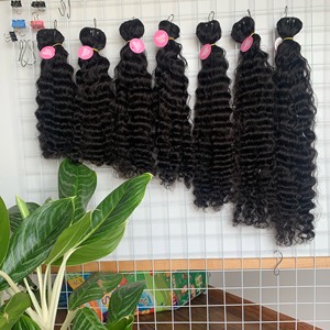 [CABELLO NATURAL CAMBODIANO] Extensiones de Cabello Humano en Paquetes, Fáciles de Rizar, Gruesas y Saludables para Mujeres Negras - Product Image 1