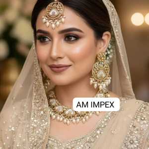 Bijoux fantaisie Dubai bohême feuille 14k plaqué or Bracelet bague collier boucle d'oreille mariage mariée ensembles de bijoux pour les femmes - Product Image 2