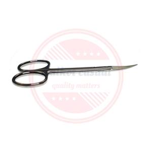 Cuticle <b>Nail</b> Scissors Stainless Steel Extra Pointed Straight Curved Cuticle Scissor - Product Image 2