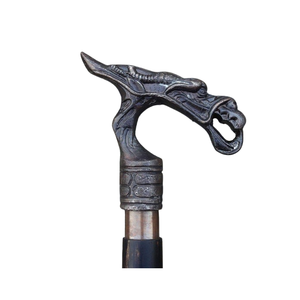 Barss Modern Abstract Engraved Oval Shape Strong <b>Walking</b> <b>Stick</b> for <b>Men</b> - Product Image 3