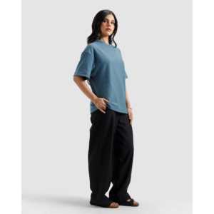 Camiseta Esencial 100% Algodón Estilo Urbano con Logotipo Estampado Otomano y Patrón Sólido en Tela Jersey - Product Image 5