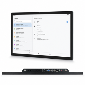 Monitor de Pantalla Táctil de 22, 24 y 27 Pulgadas para Exhibiciones, Ferias Comerciales, Eventos, Pantalla de Información Capacitiva USB Negra para Negocios - Product Image 1