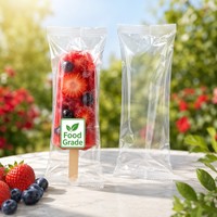 Sacs épais transparents pour bâtonnets glacés, emballages alimentaires en plastique pour sucettes glacées, contenants thermoscellables pour bonbons