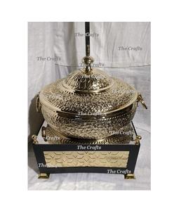 Newest Design Metal Gold Color Chafing Dish With Superior Quality <b>Food</b> <b>Warmer</b> Chafing Dish At Affordable Prices - Product Image 6