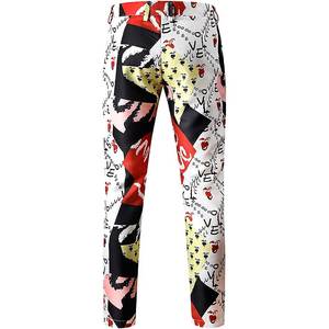 กางเกงลำลองพิมพ์ลายดอกไม้3d แบบกราฟิก,กางเกงลายดอกไม้สำหรับเด็กผู้ชายและวัยรุ่นมีสไตล์เข้ารูปยืดได้ปี2023 - Product Image 3