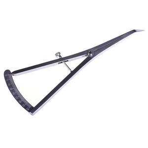 Y tế phẫu thuật nha khoa cai trị quy mô công cụ thép không gỉ Dụng cụ phòng thí nghiệm cong thẳng đầu hướng dẫn sử dụng nha khoa đo Caliper - Product Image 1