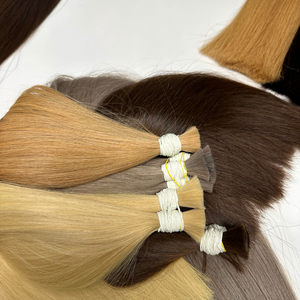 Extensiones de cabello a granel Raw Virgin Vietnam Hair Best Luxury Cutticle Aligned Virgin Brazzilian Human Hair - Product Image 2