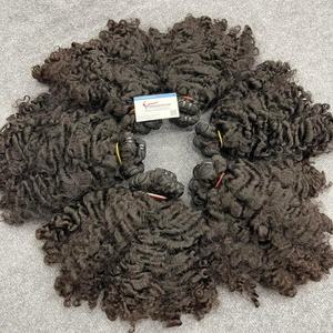 Nouveau Design Machine Trame Vapeur Fuzz Curl Vietnamien Remy Extensions de Cheveux Haute Qualité Prêt à Expédier - Product Image 2