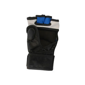 Guantes de boxeo de PU de medio dedo duraderos con logotipo personalizado guantes de entrenamiento de MMA de cuero duraderos tarifa al por mayor precio barato OEM - Product Image 3