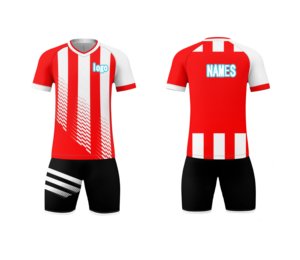 Uniformes de Fútbol sin Mangas de Alta Calidad para Entrenamiento, Conjuntos Completos para Equipos, con Logotipo y Número Personalizados, Sublimados, 100% Poliéster, Transpirables para Adultos - Product Image 3