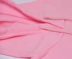 Pull à capuche en molleton 100% coton pour femmes taille XS manches longues oreille de chat haut court conception brodée impression OEM personnalisée solide pour - Product Image 6