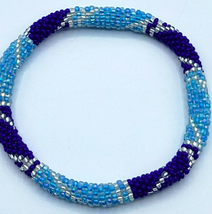 Hilo en espiral brazaletes con cuentas - Product Image 5