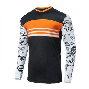 Camiseta de Motocross de secado rápido personalizada más vendida para motocicletas y carreras de autos de Pakistán - Product Image 1
