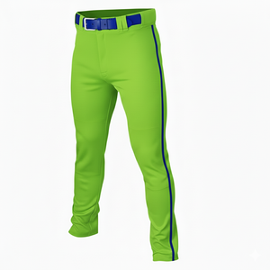Pantalons de baseball pour hommes de qualité supérieure en gros, logo personnalisé, pantalon d'équipe de baseball sublimé / Meilleur design avec un bon tissu, prix avantageux - Product Image 1