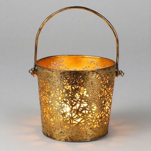 CandleNest-Bougeoir en aluminium de bénédiction hivernale design élégant pour décorations de réveillon de Noël et de vacances - Product Image 5