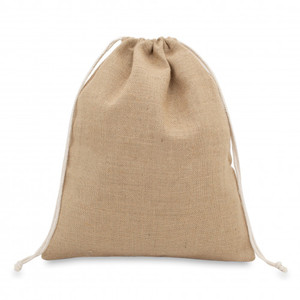 Bolsa de Yute con Estampado de Leopardo, con Cierre de Cremallera, Asas de Cinta y Cuerda, Tamaño Mediano, Bolsa de Almacenamiento, Color Natural - Product Image 4