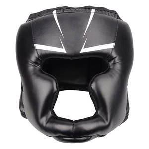 Nuevo último modelo Multi colores cara completa ganar cabeza protector casco de boxeo cuero genuino boxeo conjuntos cabeza de entrenamiento - Product Image 1