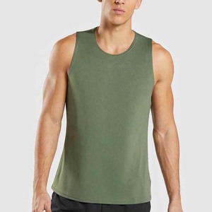 Customized Color Mens Sleeveless Tank Top Fitness Gym Casual Summer Unisex OEM Service 100% Polyester Anti-UV Quick Dry - Product Image 4