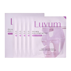 Masque en gel phyto-collagène anti-âge avec acide hyaluronique et peptides, 5 feuilles - Product Image 1
