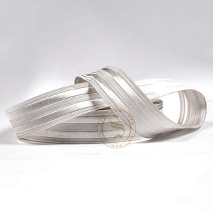 Uniforme de Canotaje simple de lujo plateado, encaje de alta calidad, insignias anchas de doble raya, trenza de encaje - Product Image 4