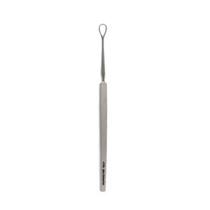 Instruments chirurgicaux manuels en acier inoxydable de haute qualité certifiés CE, boucle à lentille Eber, manche plat, 5,5 mm, 13,5 cm de longueur totale - Product Image 3