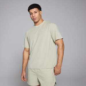 Camisetas de peso pesado 370Gsm, camiseta de gran tamaño de algodón 100%, hombro caído, camiseta gráfica con estampado de pantalla personalizado para hombres - Product Image 6