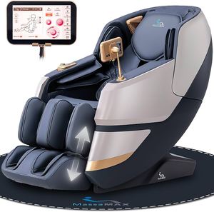 NOUVEAU fauteuil de massage intelligent 4D de luxe, meilleur masseur pour le corps et les pieds avec chauffage et shiatsu - Product Image 1