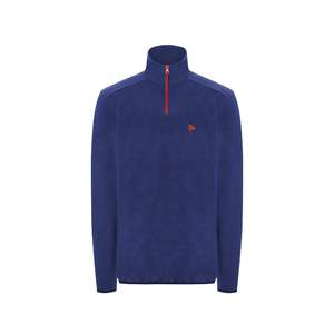 Polarline Sweat-shirt Homme 1/4 Fermeture Éclair Noir (Hztp19018-syh) - Product Image 5