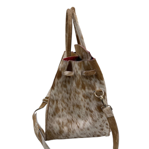 Bolso Tote de Cuero Genuino Blanco de Primera Calidad para Mujer, Forro de Gamuza Roja, Cierre con Candado, Uso Diario en Todas las Estaciones, Venta al Por Mayor - Product Image 3