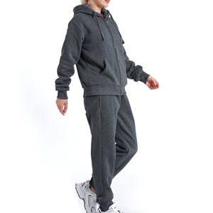 Logo personnalisé femmes Gym Workout Fitness Jogger 2 pièces à capuche Jogger femmes survêtement ensemble conception personnalisée respirant survêtement - Product Image 5