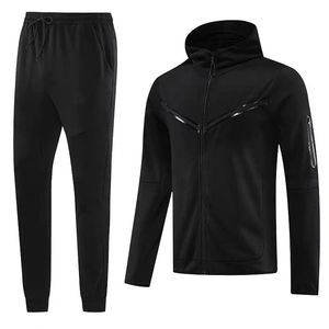 Vêtements de sport de fitness pour la salle de sport, survêtement technique en molleton pour hommes, ensemble deux pièces, survêtement de jogging pour hommes - Product Image 4
