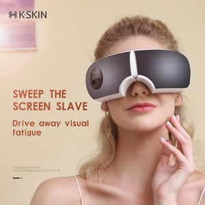Masseur oculaire à pression d'air, masque chauffant pour les yeux, appareil de soin des yeux avec musique Bluetooth pour la relaxation des yeux et le soulagement des cernes - Product Image 2