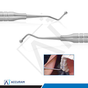 Instrumentos Dentales de Relleno en Forma de Bola, Herramienta Profesional de Colocación de Amalgama Compuesta de Doble Extremo, Acero Inoxidable, CE - Product Image 6