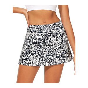 กระโปรงสั้น tenise 2ชั้นของผู้หญิงกระโปรงจีบเซ็กซี่สไตล์แฟชั่นสกินนี่กางเกงขาสั้นร่องกระโปรงกอล์ฟทรักเกอร์เด็กผู้หญิง - Product Image 3