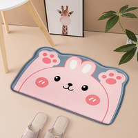 Almohadilla de Soporte Contorneada Personalizada para Escritorio de Pie, Alfombrilla de Espuma Viscoelástica con Diseño Lindo y Tela Cómoda Antifatiga