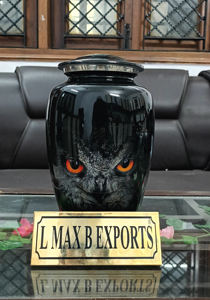 Urnes de crémation pour adultes Metal Night Sky pour cendres humaines avec sac de velours gratuit - Product Image 3