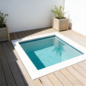 Piscine de spa en fibre de verre, jacuzzi de jardin extérieur personnalisé - Product Image 3