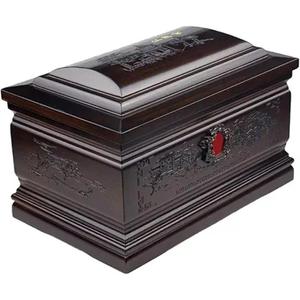 Urnas de cremación conmemorativas funerarias para cenizas humanas Caja de urnas decorativas y urna de entierro de ataúd para adultos - Product Image 2